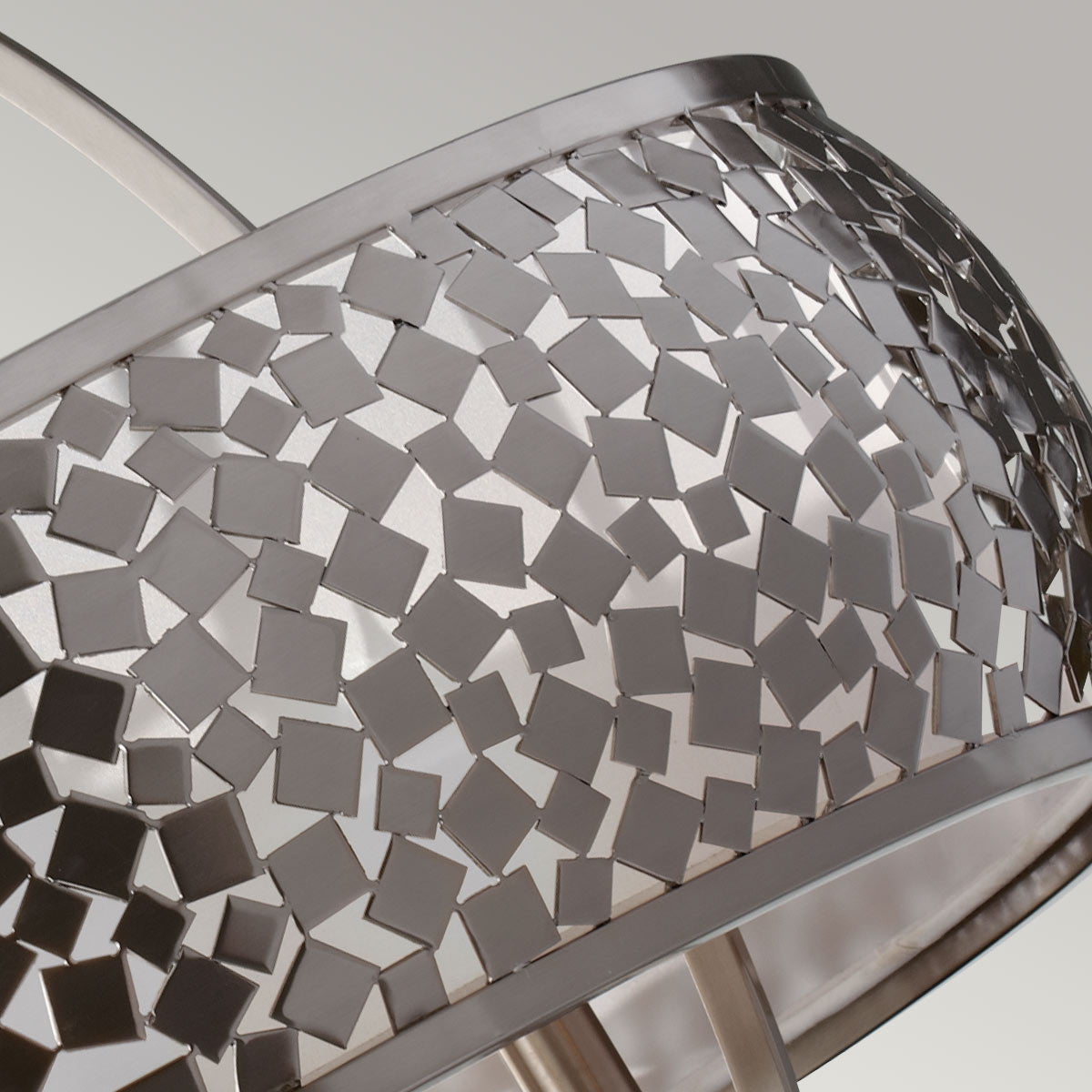 Feiss Zara Kronleuchter Brushed Steel