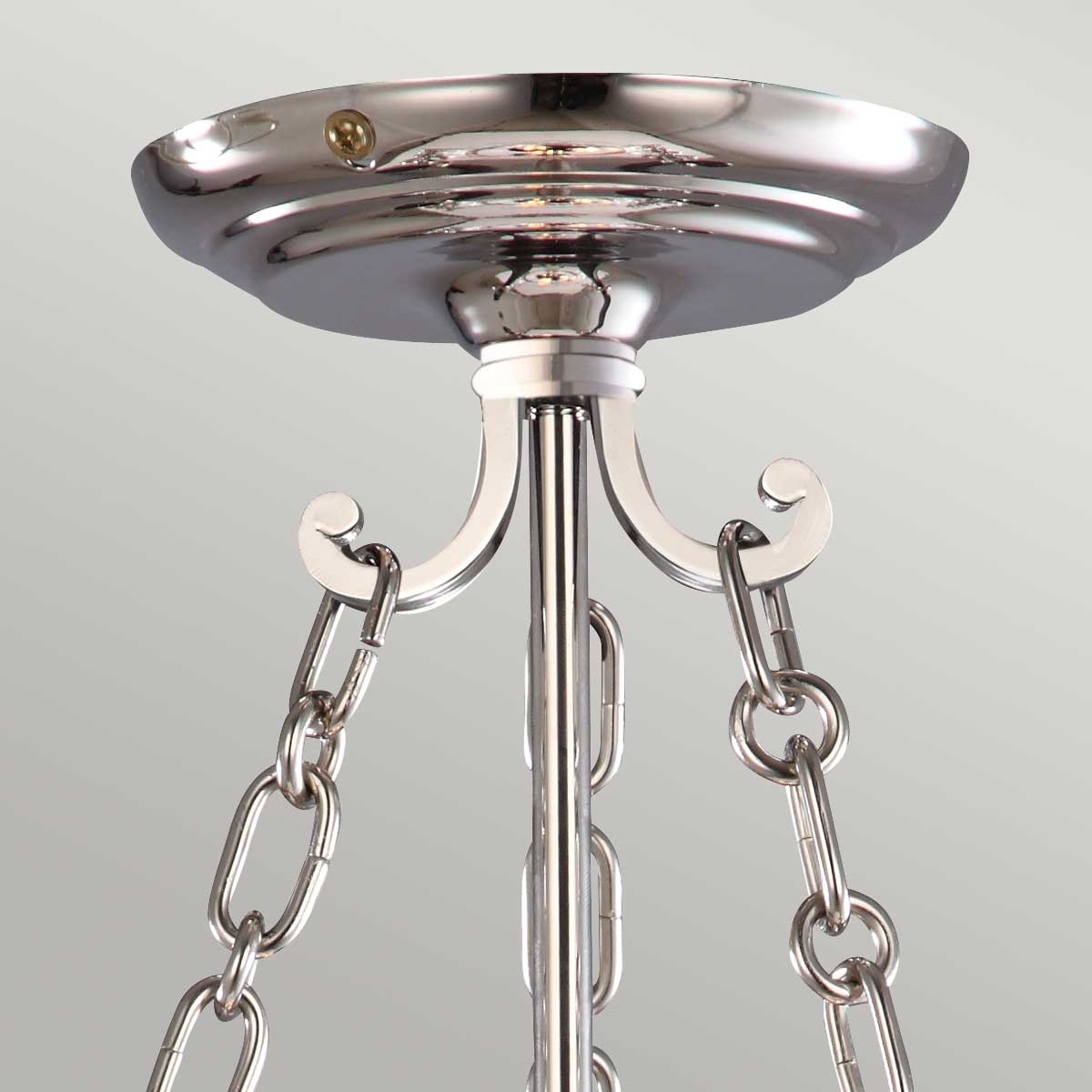 Elstead Finsbury Pendelleuchte Nickel – Wohnambiente