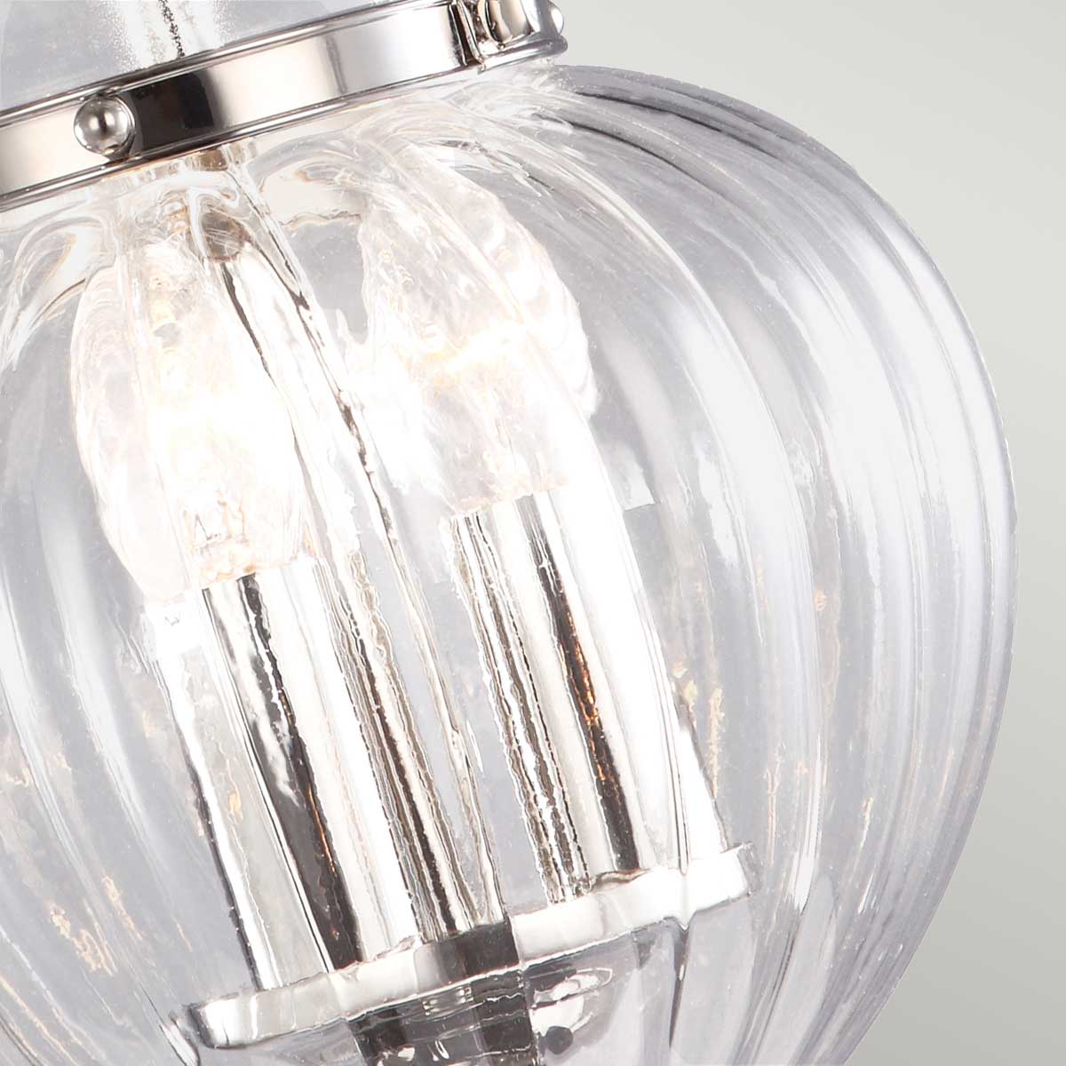 Elstead Finsbury Pendelleuchte Nickel – Detailansicht 2