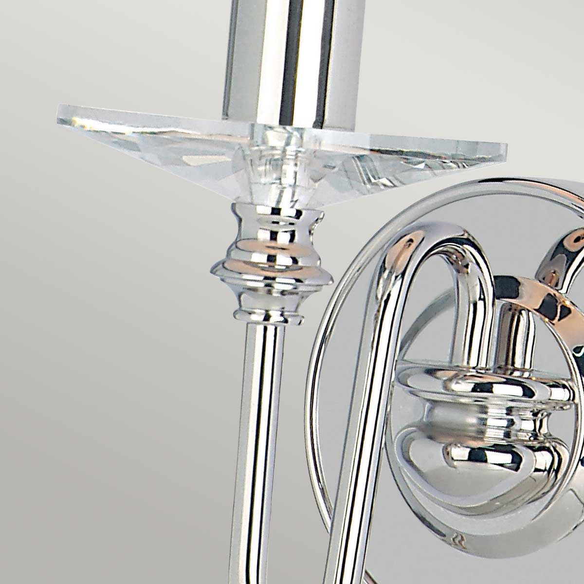 Elstead Finsbury Wandleuchte Nickel – Wohnambiente