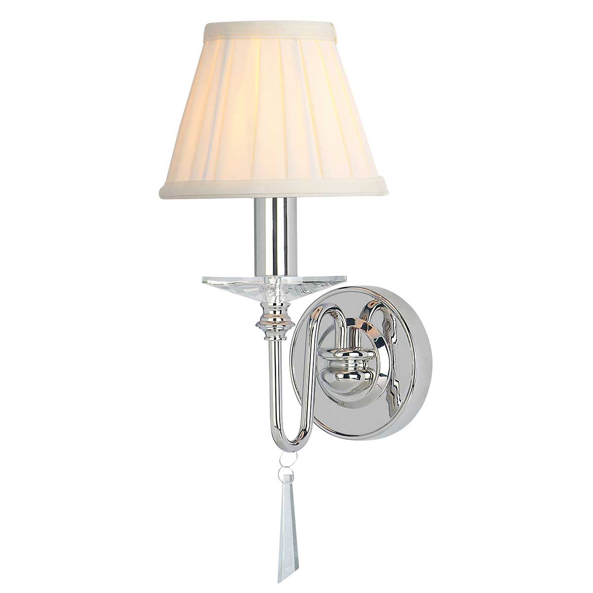 Elstead Finsbury Wandleuchte Nickel – Detailansicht 3