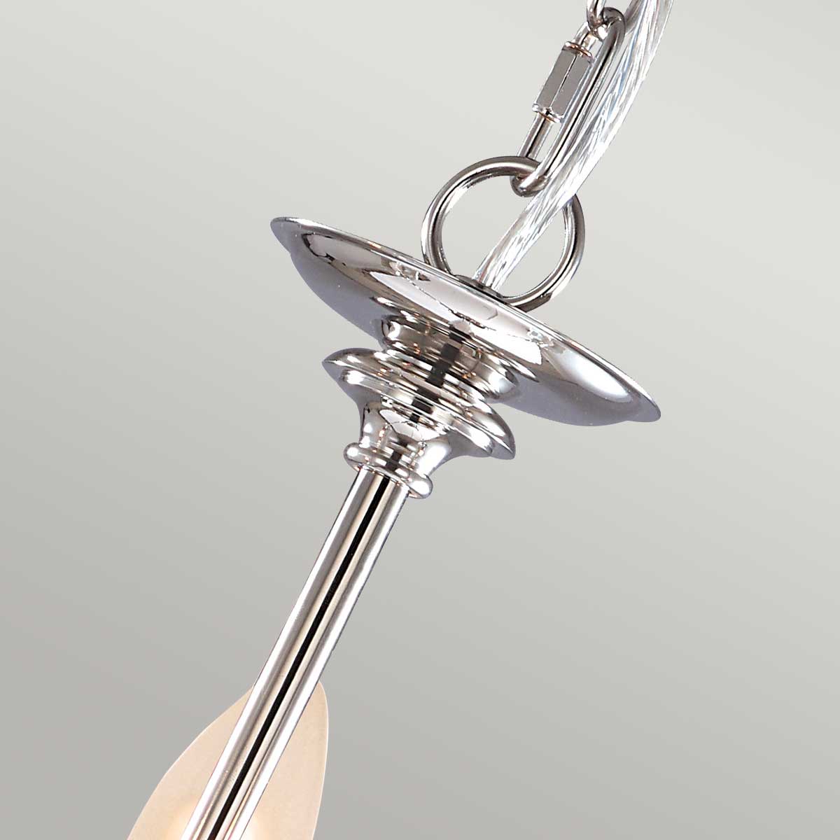 Elstead Finsbury Kronleuchter Nickel – Wohnambiente