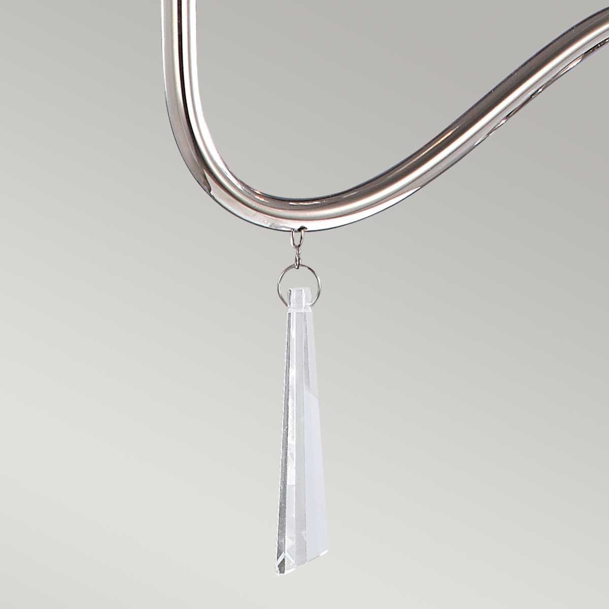 Elstead Finsbury Kronleuchter Nickel – Detailansicht 3