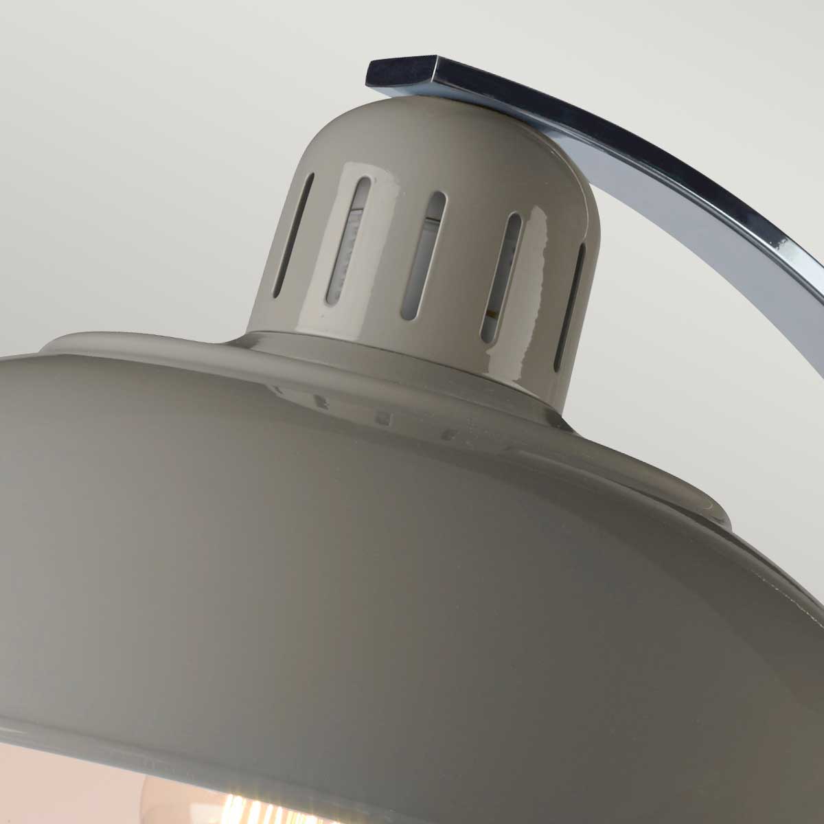Elstead Franklin Tischlampe Grau – Wohnambiente