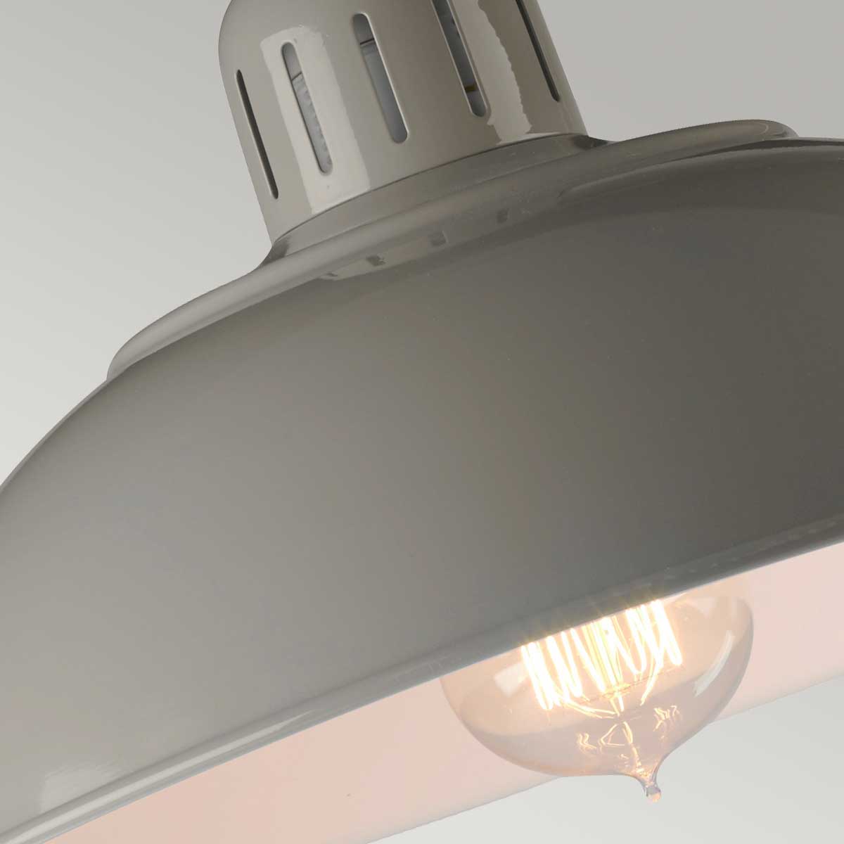 Elstead Franklin Tischlampe Grau – Detailansicht