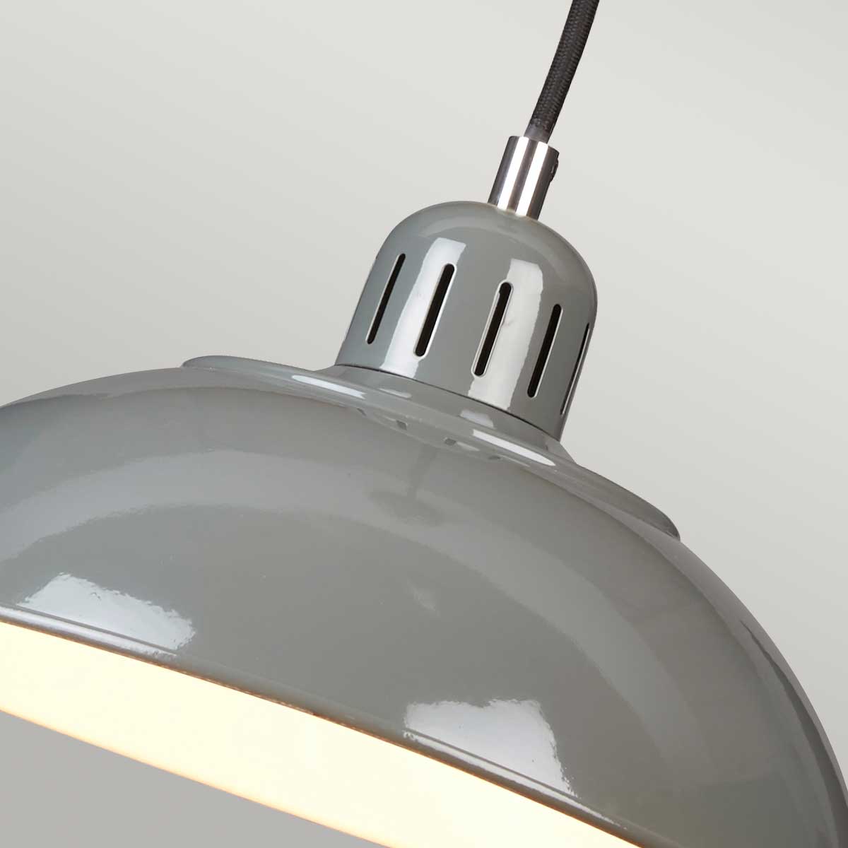 Elstead Franklin Pendelleuchte Grau – Detailansicht