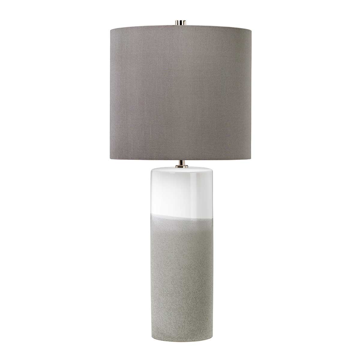 Elstead Fulwell Tischlampe Weiß, Grau – Wohnambiente