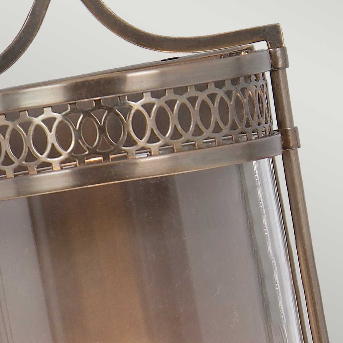 Elstead Guildhall Wandleuchte Bronze – Detailansicht