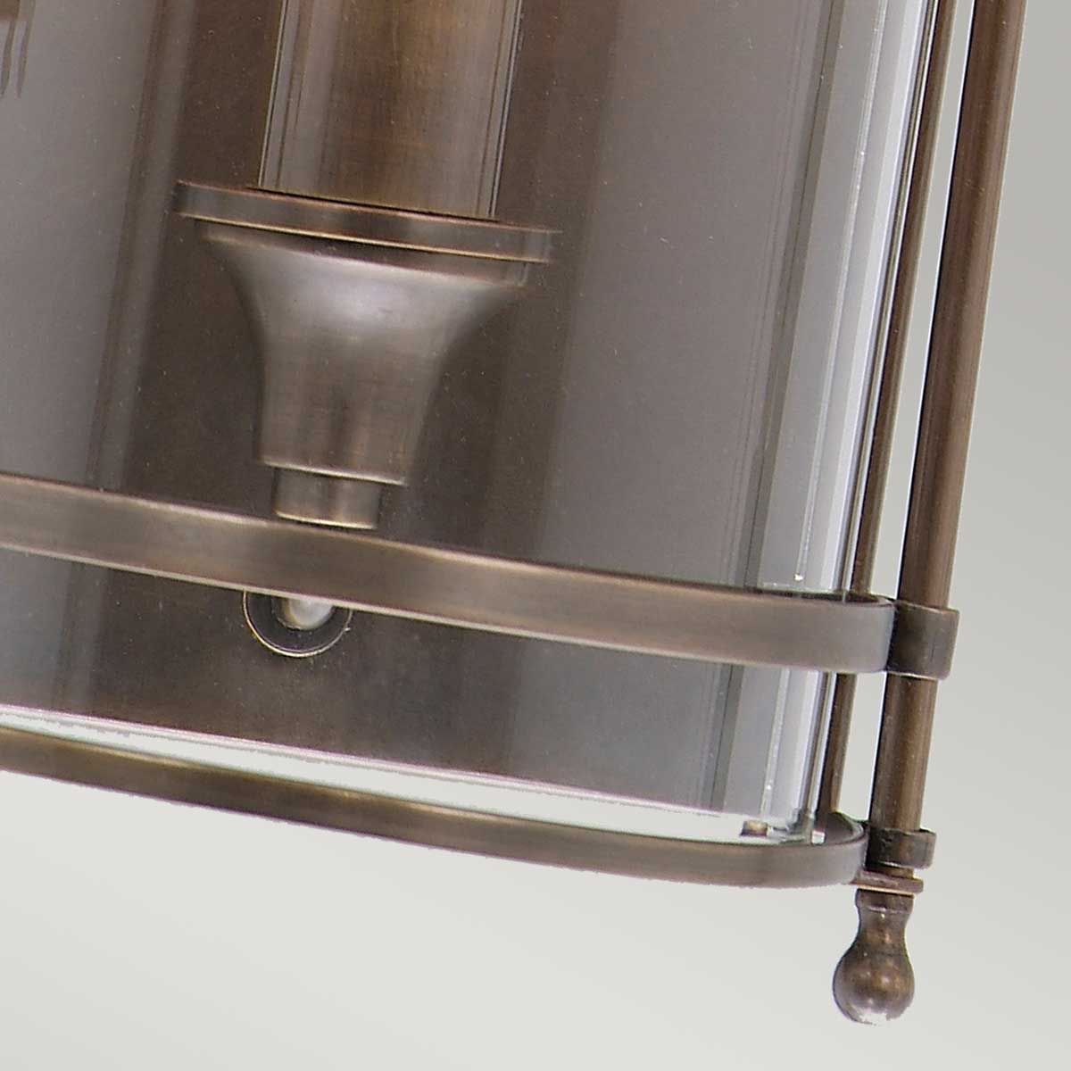 Elstead Guildhall Wandleuchte Bronze – Detailansicht 2