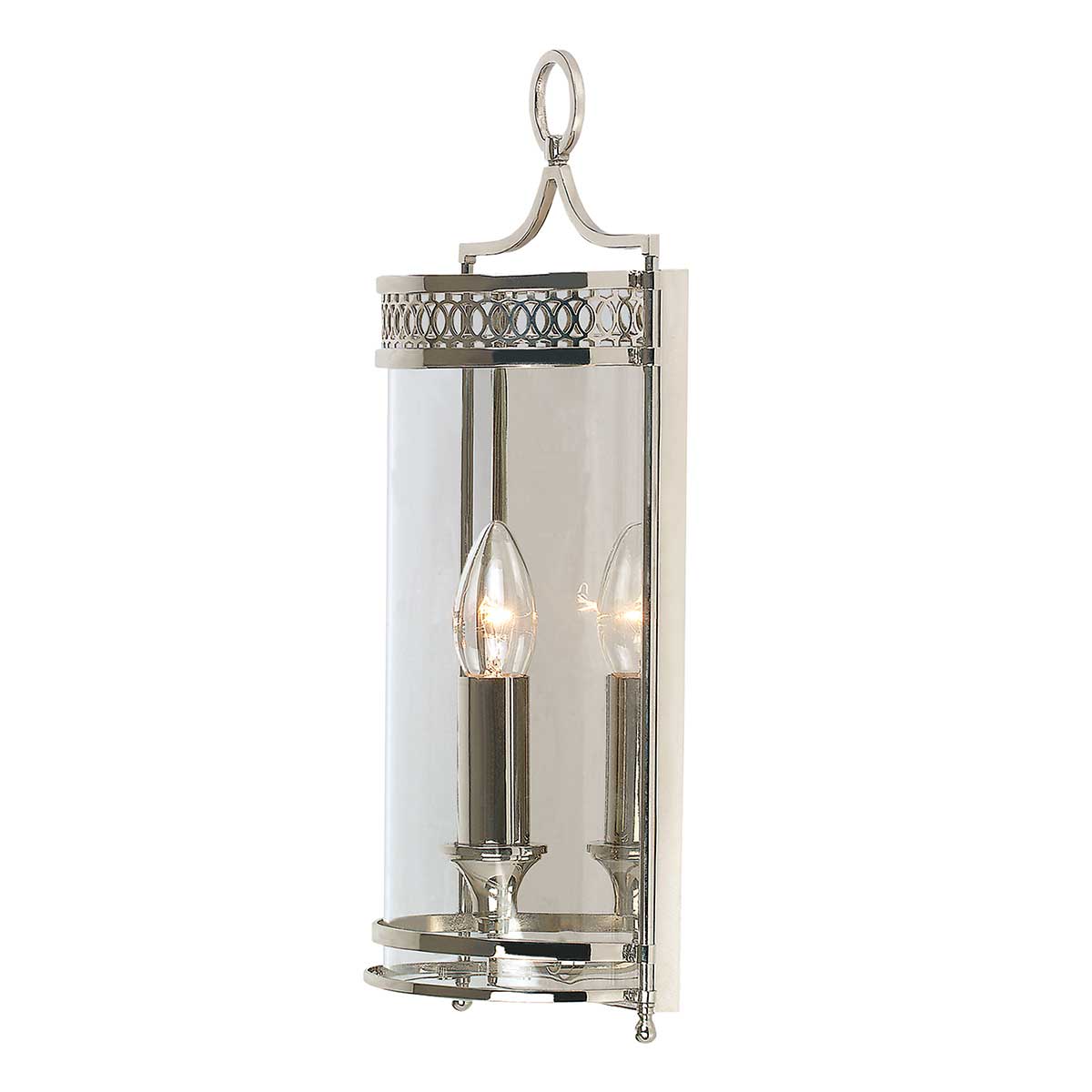 Elstead Guildhall Wandleuchte Nickel