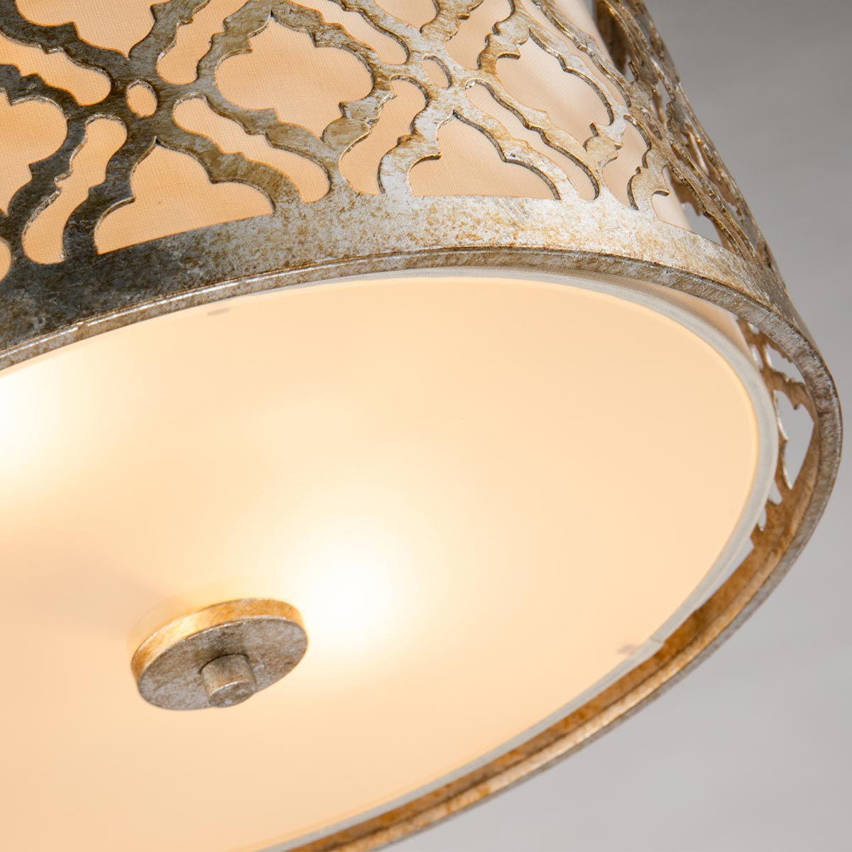Elstead Arabella Deckenleuchte Gold, Elfenbein – Detailansicht