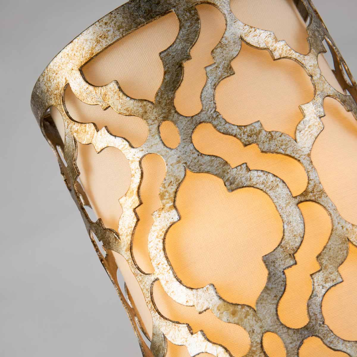 Elstead Arabella Pendelleuchte Gold, Elfenbein – Detailansicht