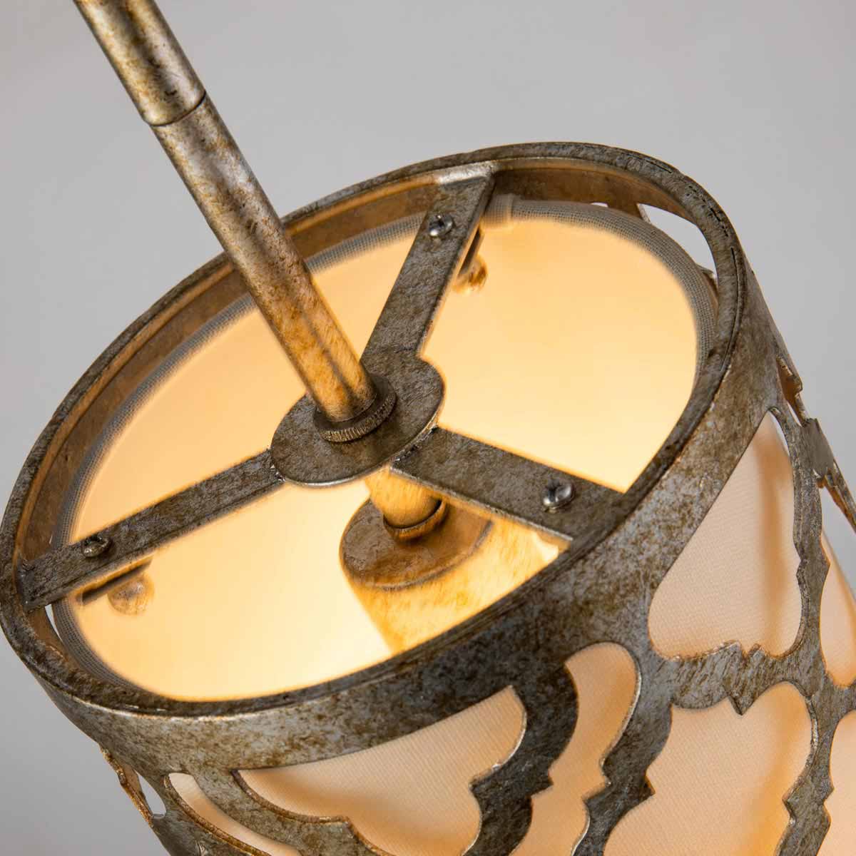 Elstead Arabella Pendelleuchte Gold, Elfenbein – Detailansicht 2