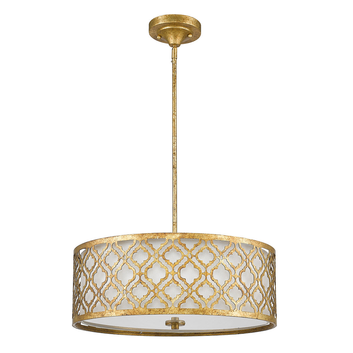 Elstead Arabella Pendelleuchte Gold, Elfenbein – Detailansicht 4