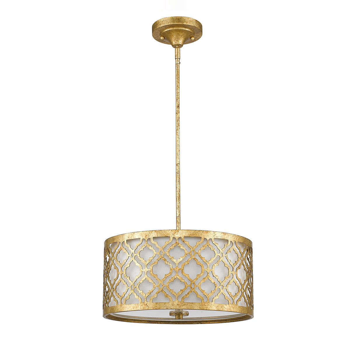 Elstead Arabella Pendelleuchte Gold, Elfenbein – Detailansicht 3