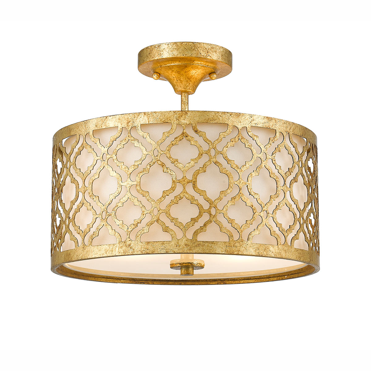 Elstead Arabella Pendelleuchte Gold, Elfenbein – Detailansicht 4