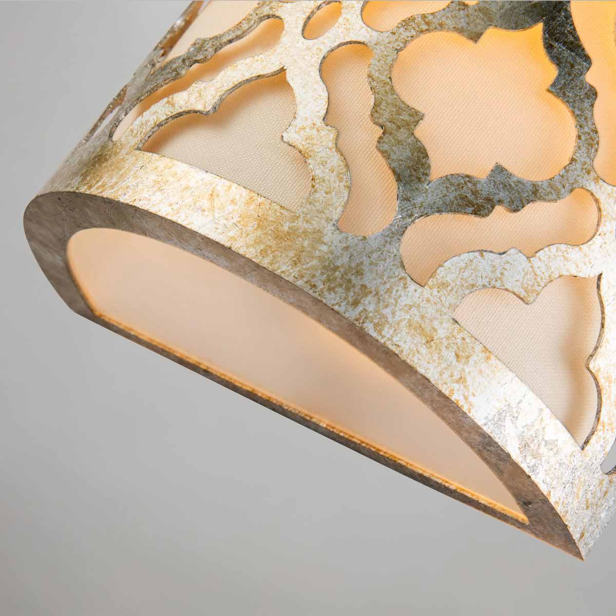 Elstead Arabella Wandleuchte Gold, Elfenbein – Detailansicht 2
