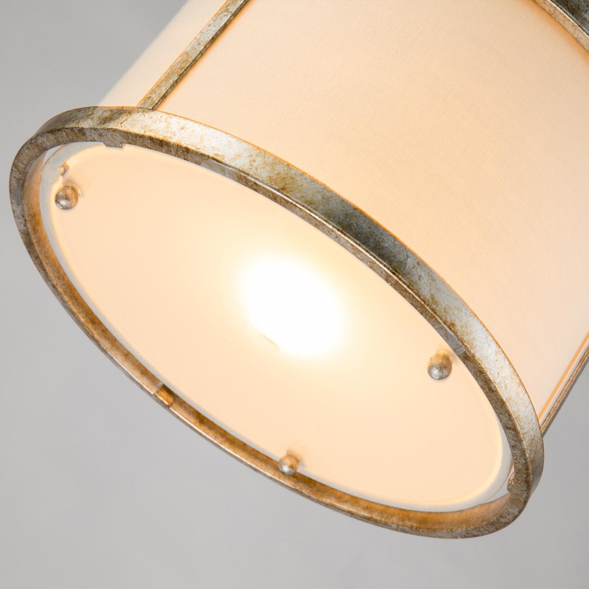 Elstead Lemuria Pendelleuchte Gold, Elfenbein – Detailansicht 2