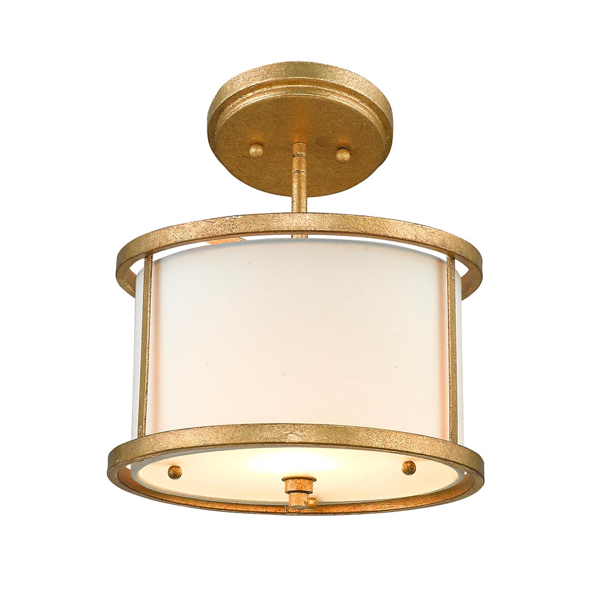 Elstead Lemuria Pendelleuchte Gold, Elfenbein – Detailansicht 4