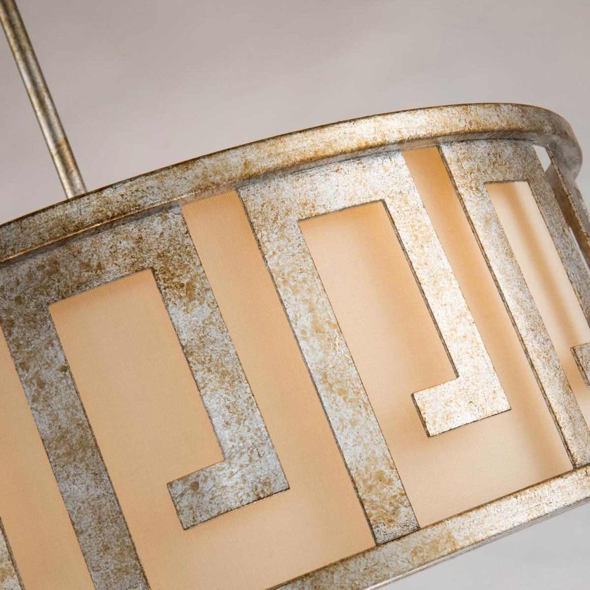 Elstead Lemuria Pendelleuchte Gold, Elfenbein – Detailansicht 3