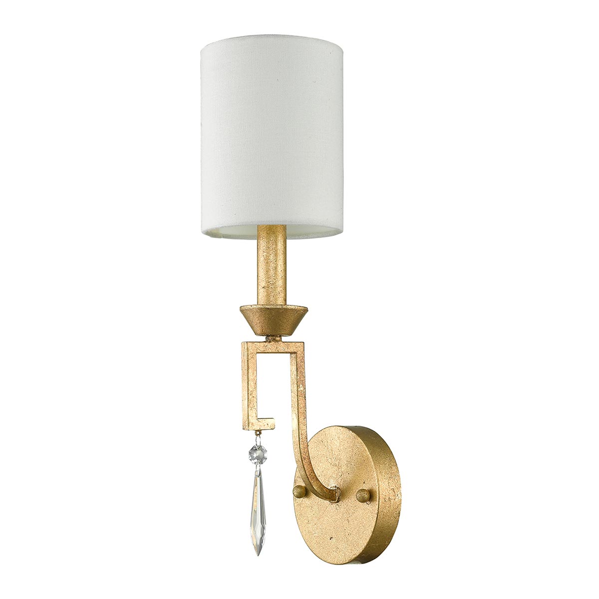 Elstead Lemuria Wandleuchte Gold, Elfenbein – Detailansicht 3