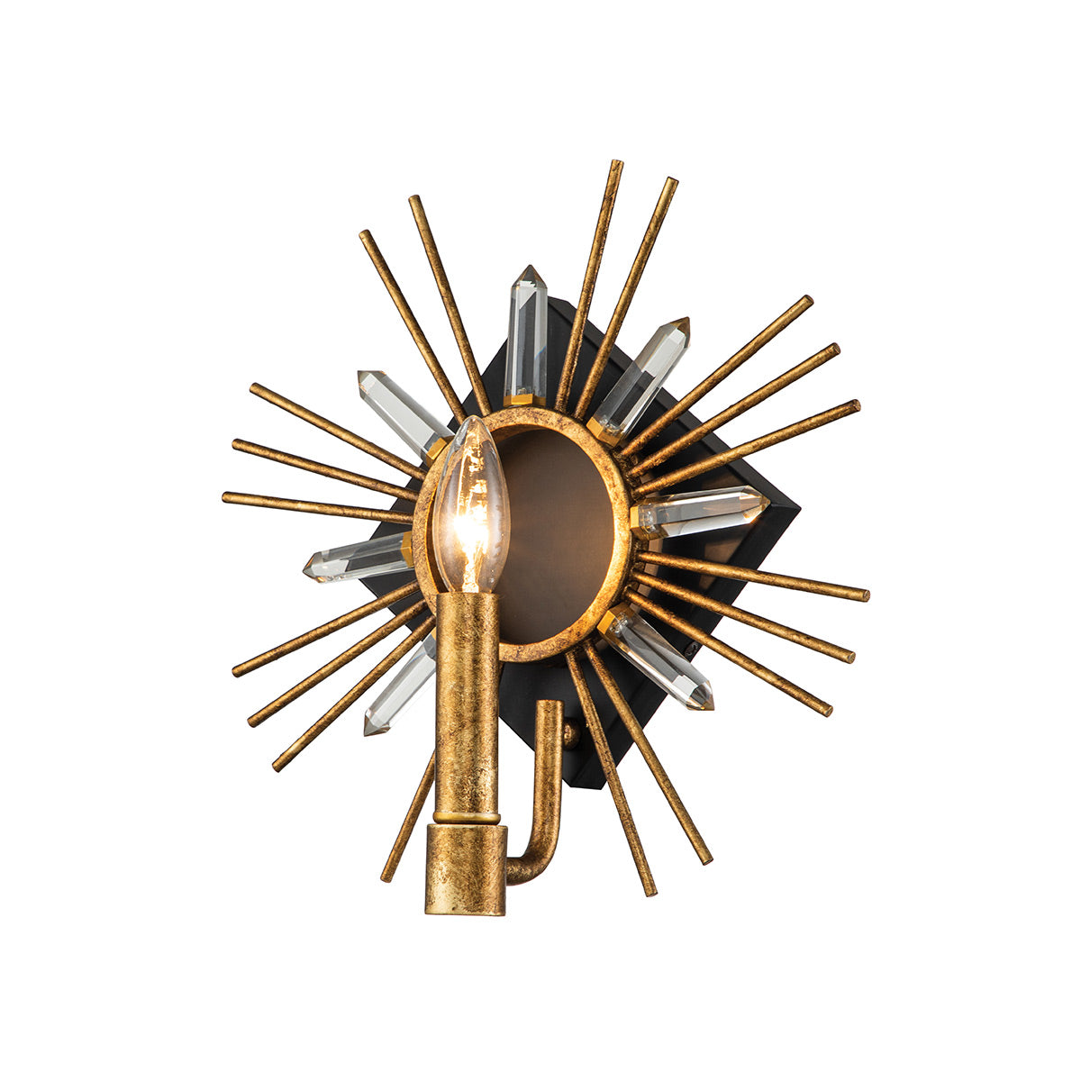 Elstead Sun Wandleuchte Gold
