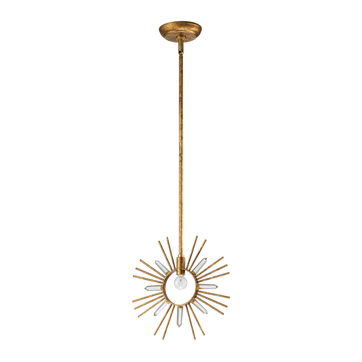 Elstead Sun Pendelleuchte Gold