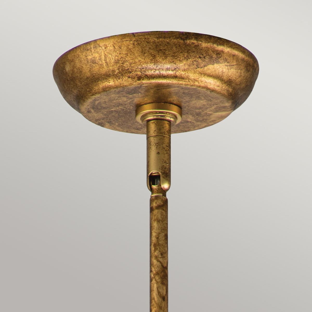 Elstead Sun Pendelleuchte Gold – Wohnambiente