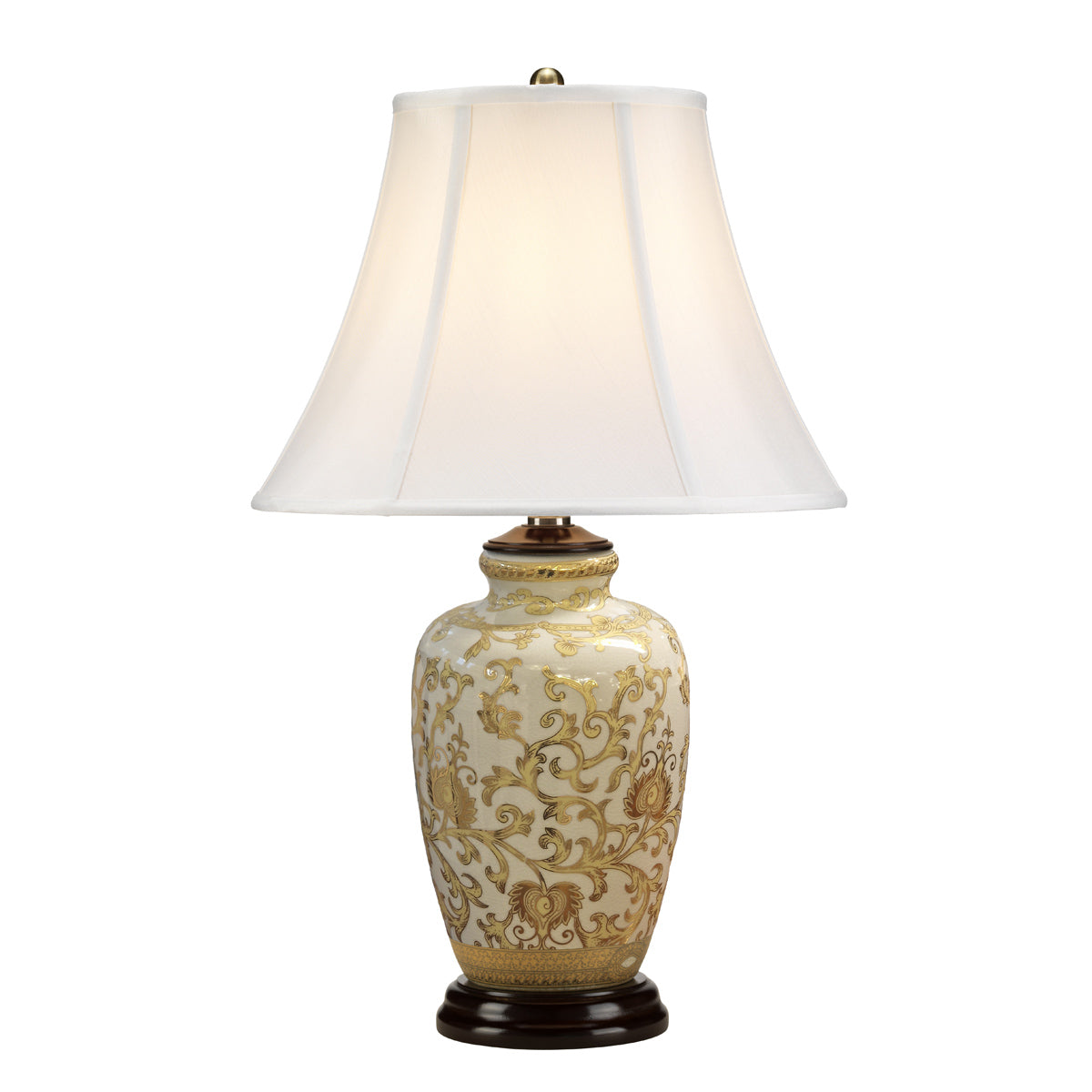 Elstead Gold Tischlampe Gold