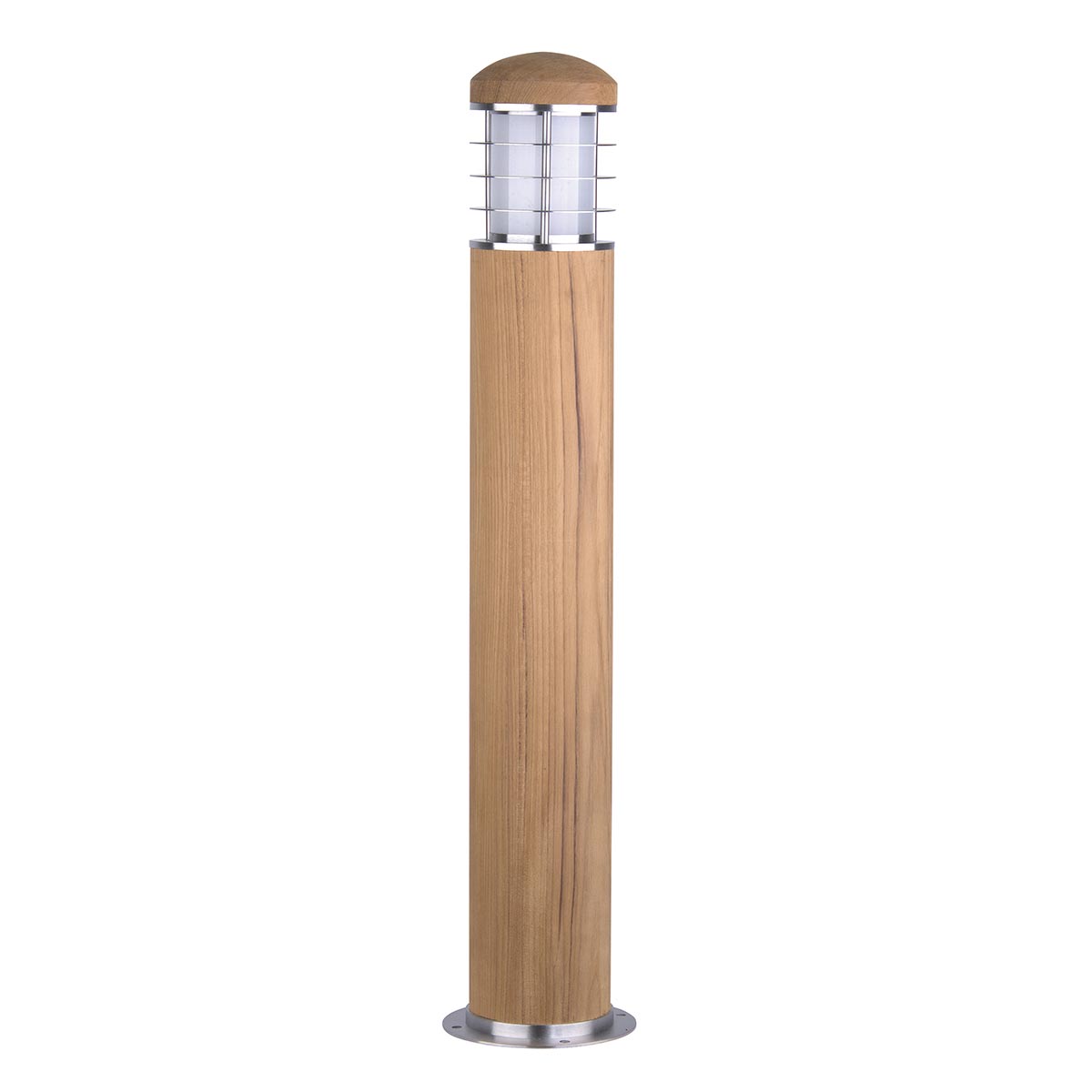 Elstead Poole Außenleuchte Teak and Stainless Steel