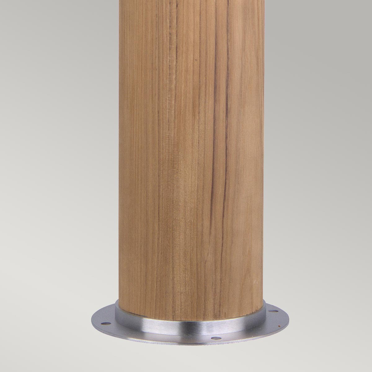 Elstead Poole Außenleuchte Teak and Stainless Steel – Detailansicht