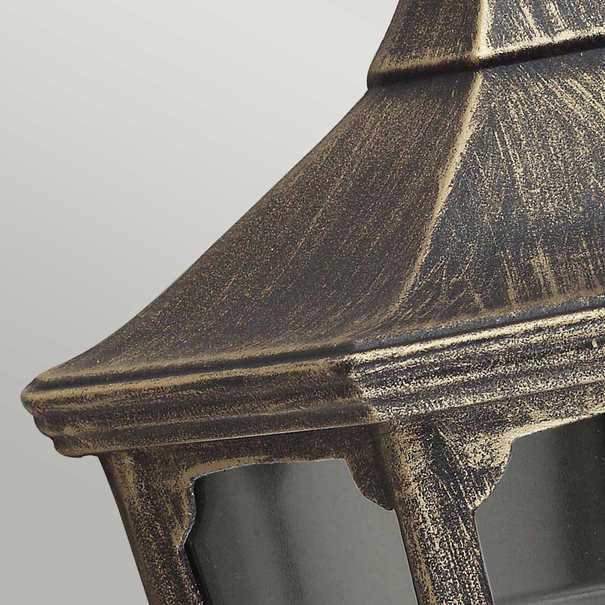 Elstead Cricklade Außenleuchte Schwarz, Gold – Wohnambiente