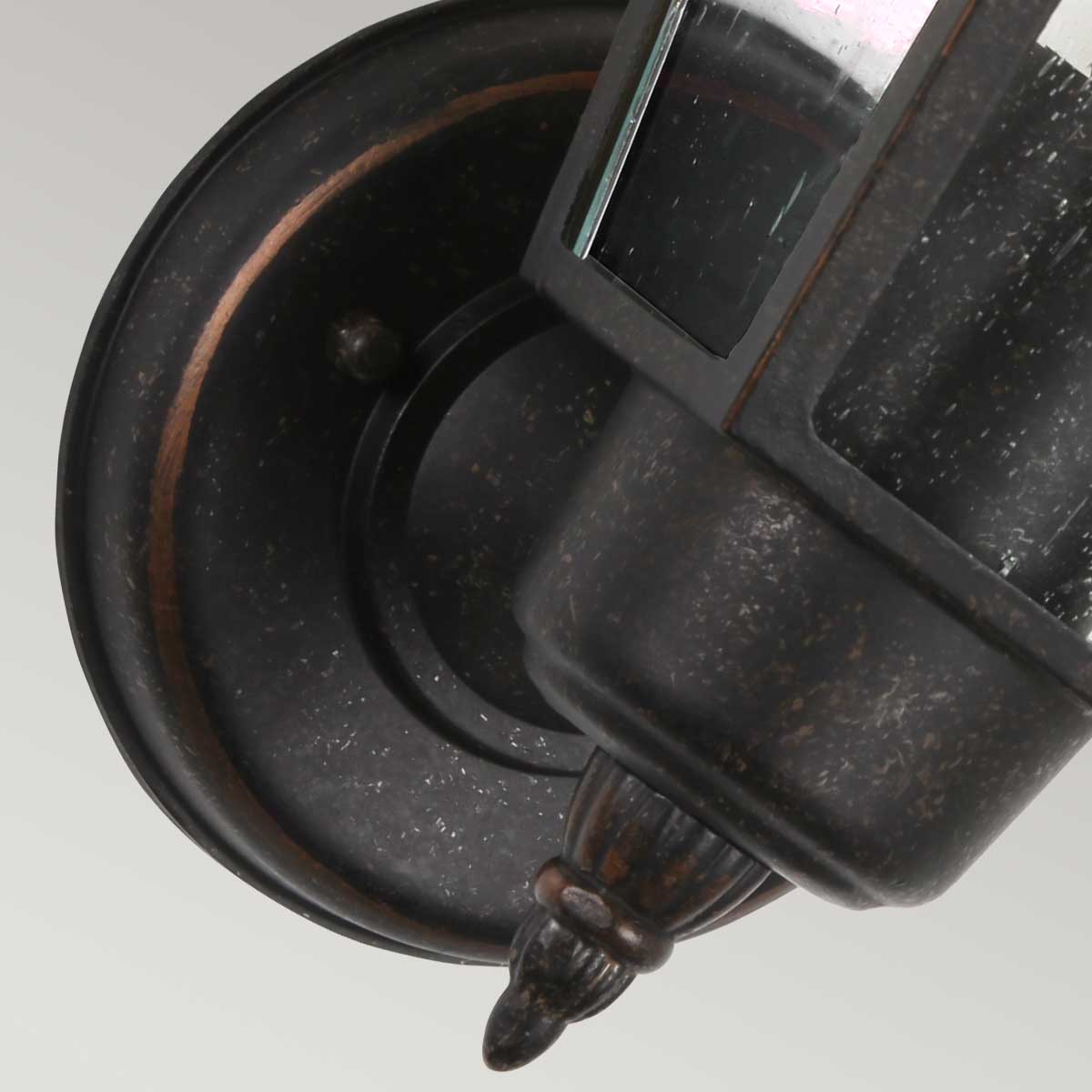 Elstead Highnam Außenleuchte Bronze – Detailansicht