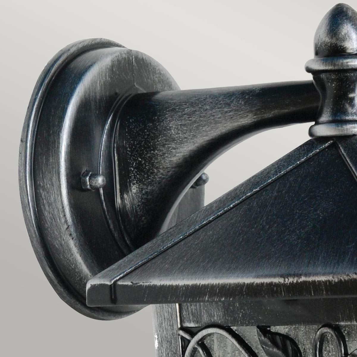 Elstead Winchcombe Außenleuchte Schwarz, Silber – Wohnambiente