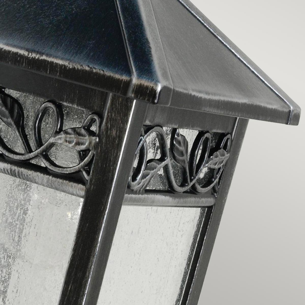 Elstead Winchcombe Außenleuchte Schwarz, Silber – Detailansicht 3