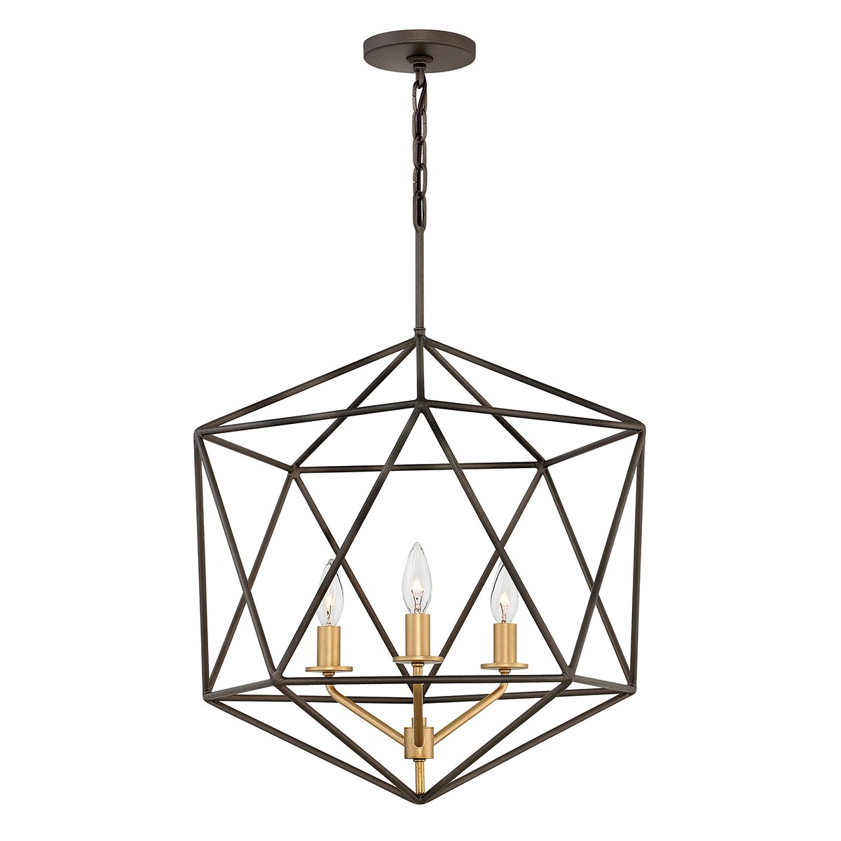 Hinkley Astrid Pendelleuchte Bronze, Gold