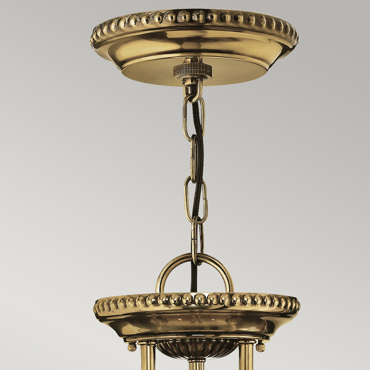 Hinkley Cambridge Pendelleuchte Messing – Wohnambiente
