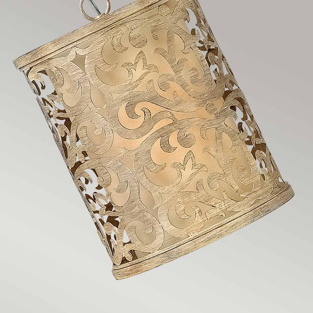 Hinkley Carabel Pendelleuchte Brushed Champagne – Detailansicht 3