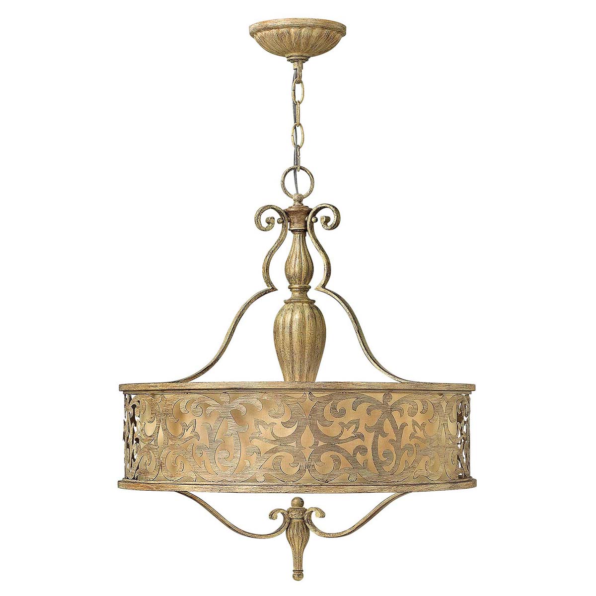 Hinkley Carabel Kronleuchter Brushed Champagne