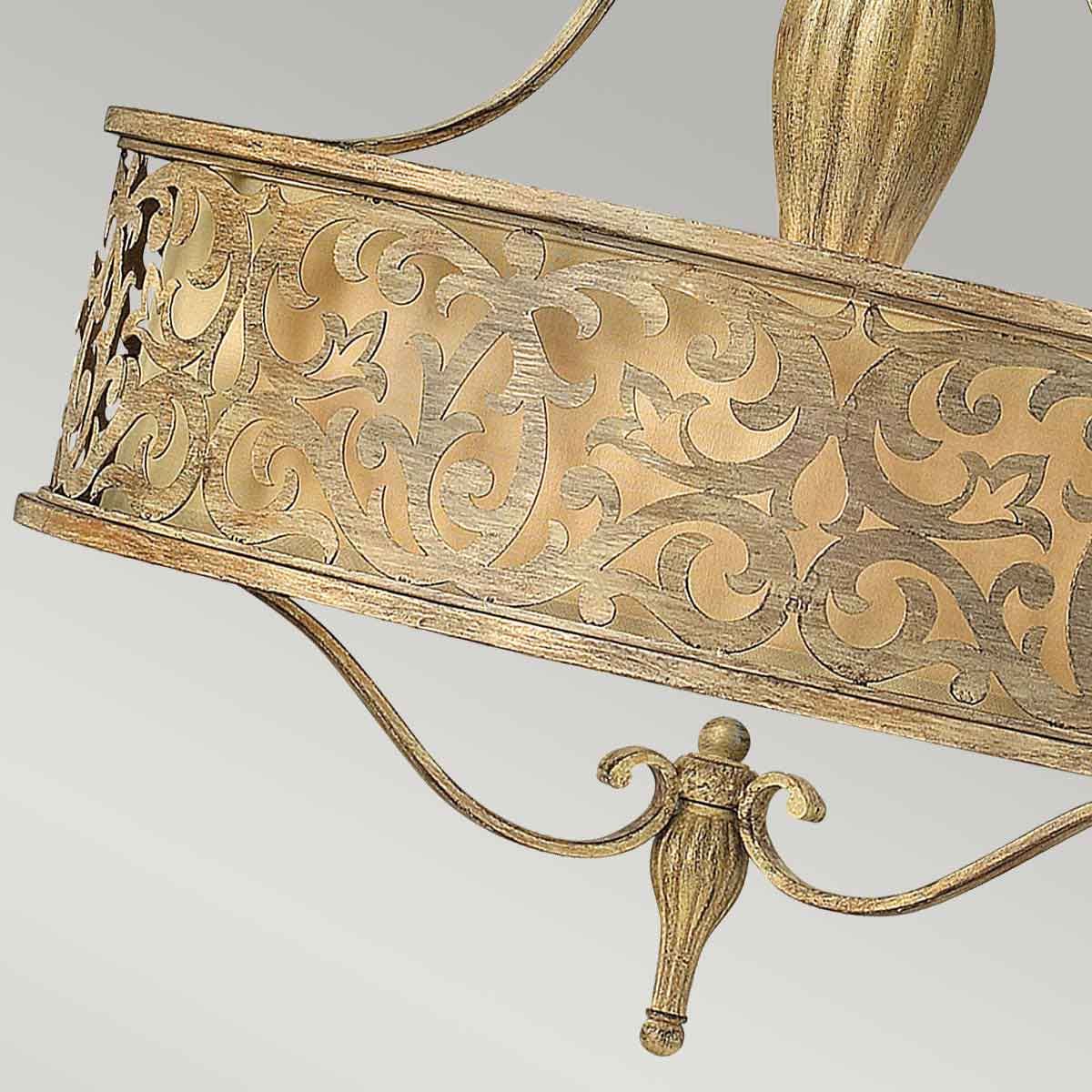 Hinkley Carabel Kronleuchter Brushed Champagne – Detailansicht 2