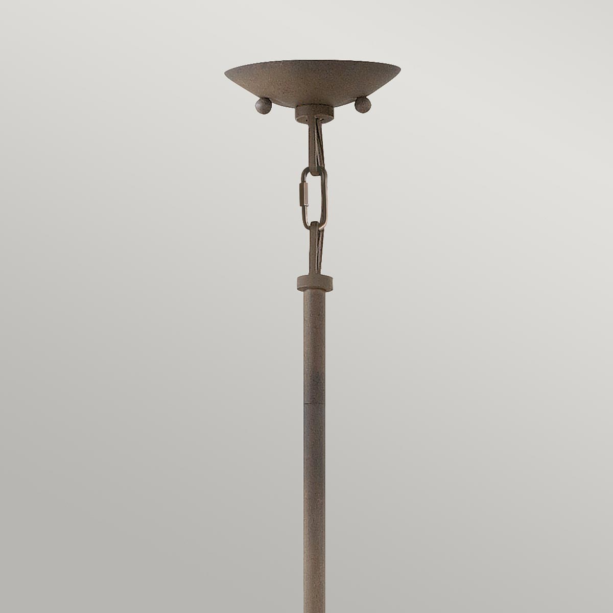 Hinkley Carson Kronleuchter Vintage Iron – Detailansicht