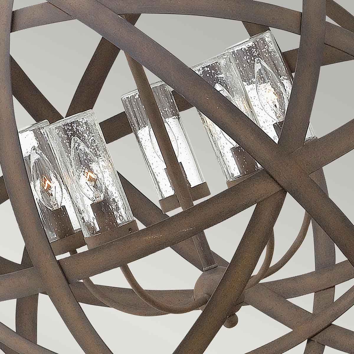 Hinkley Carson Kronleuchter Vintage Iron – Detailansicht 2