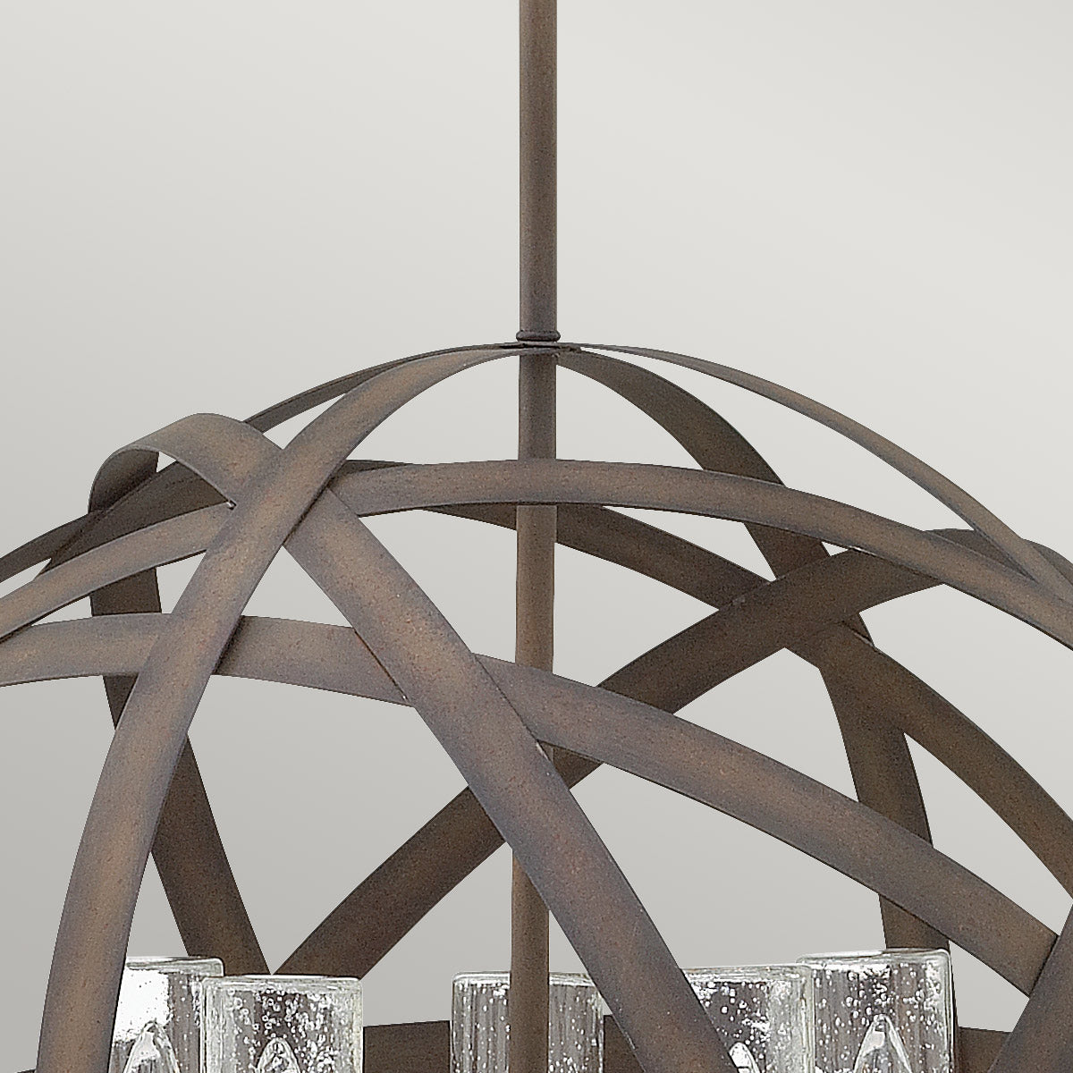 Hinkley Carson Kronleuchter Vintage Iron – Detailansicht 3