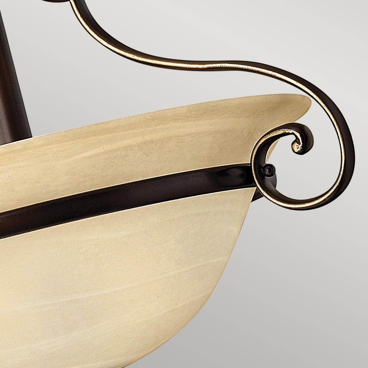 Hinkley Cello Deckenleuchte Bronze – Detailansicht