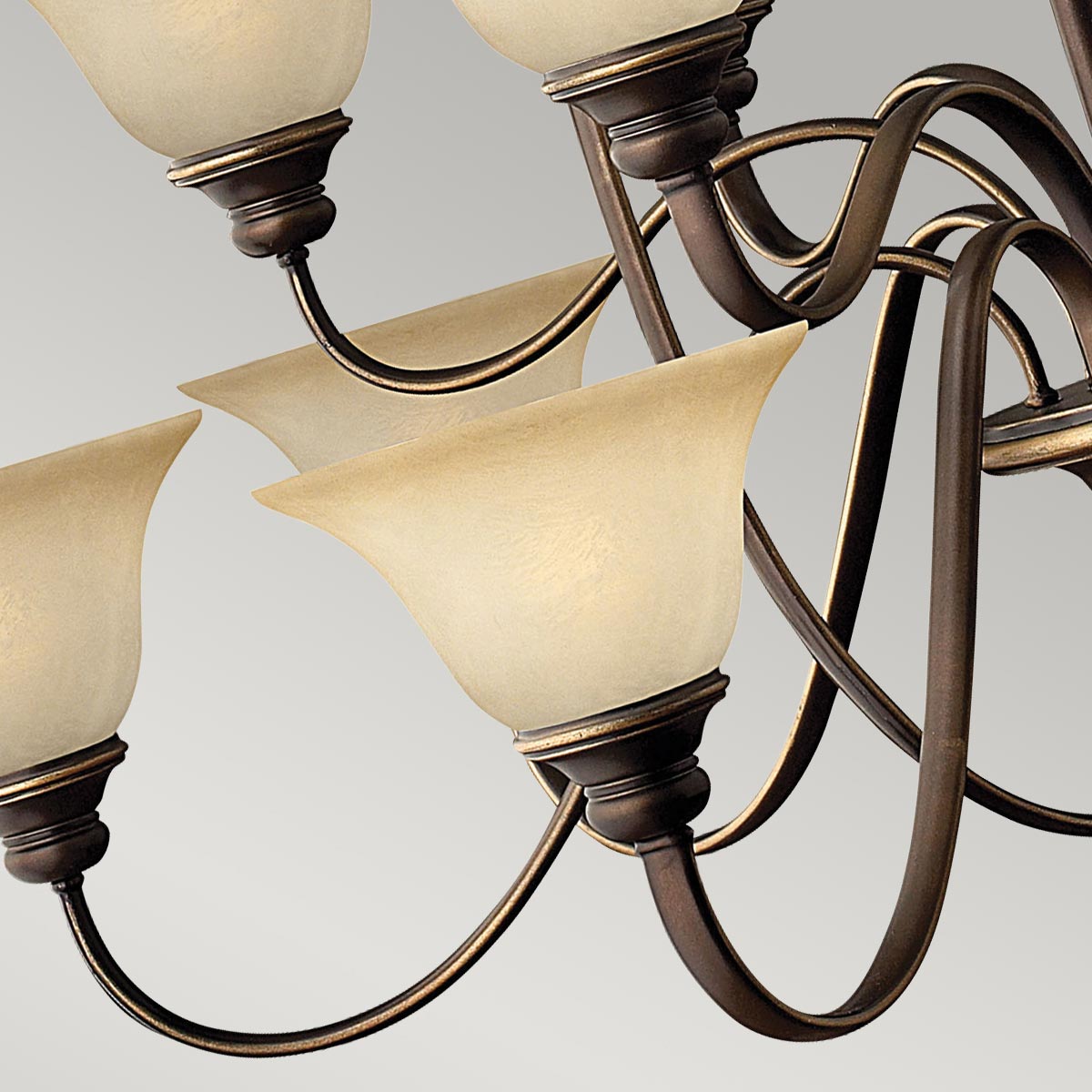 Hinkley Cello Kronleuchter Bronze – Detailansicht 3