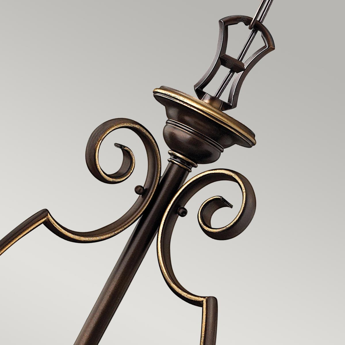 Hinkley Cello Kronleuchter Bronze – Detailansicht 3