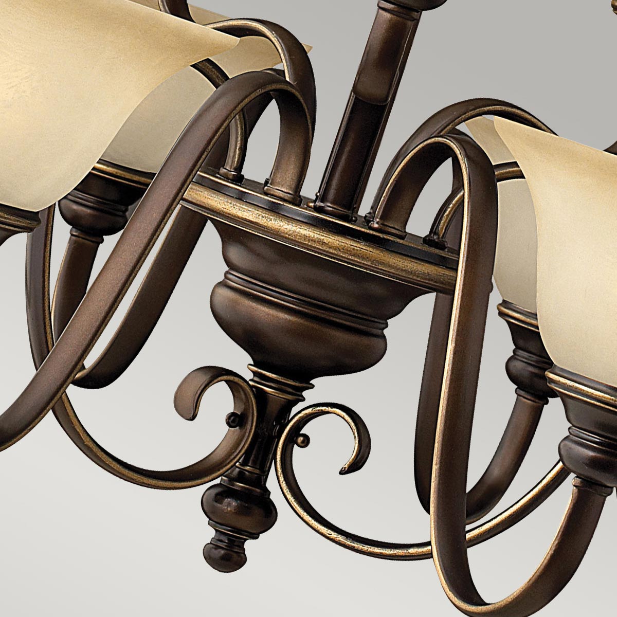 Hinkley Cello Kronleuchter Bronze – Detailansicht 2