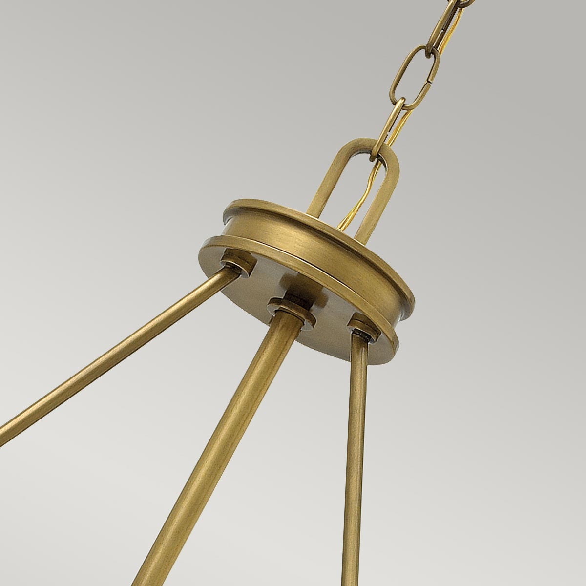 Hinkley Collier Pendelleuchte Messing – Detailansicht