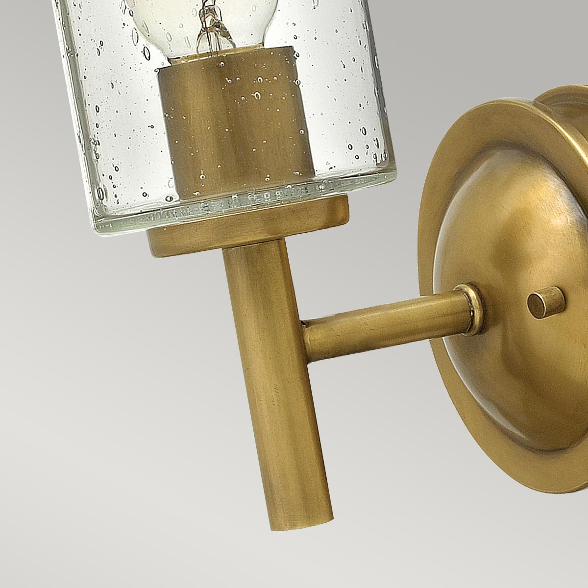 Hinkley Collier Wandleuchte Messing – Detailansicht