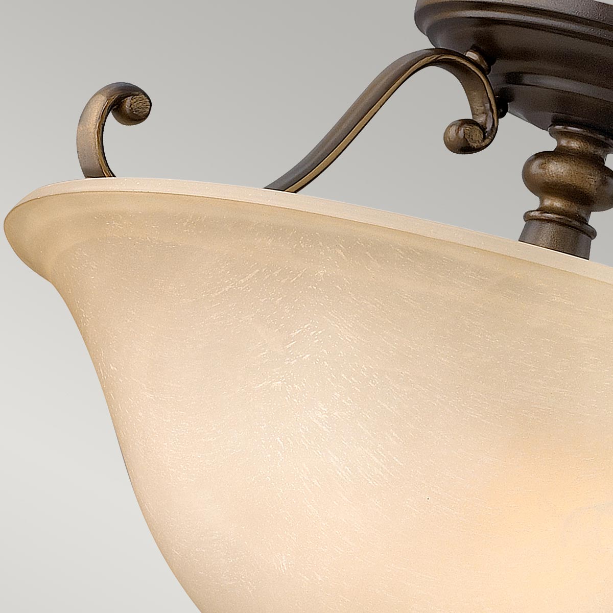 Hinkley Dunhill Deckenleuchte Bronze – Detailansicht
